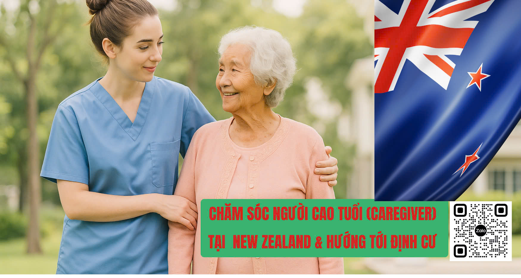 Chăm sóc người cao tuổi tại New Zealand Chăm sóc người cao tuổi tại New Zealand