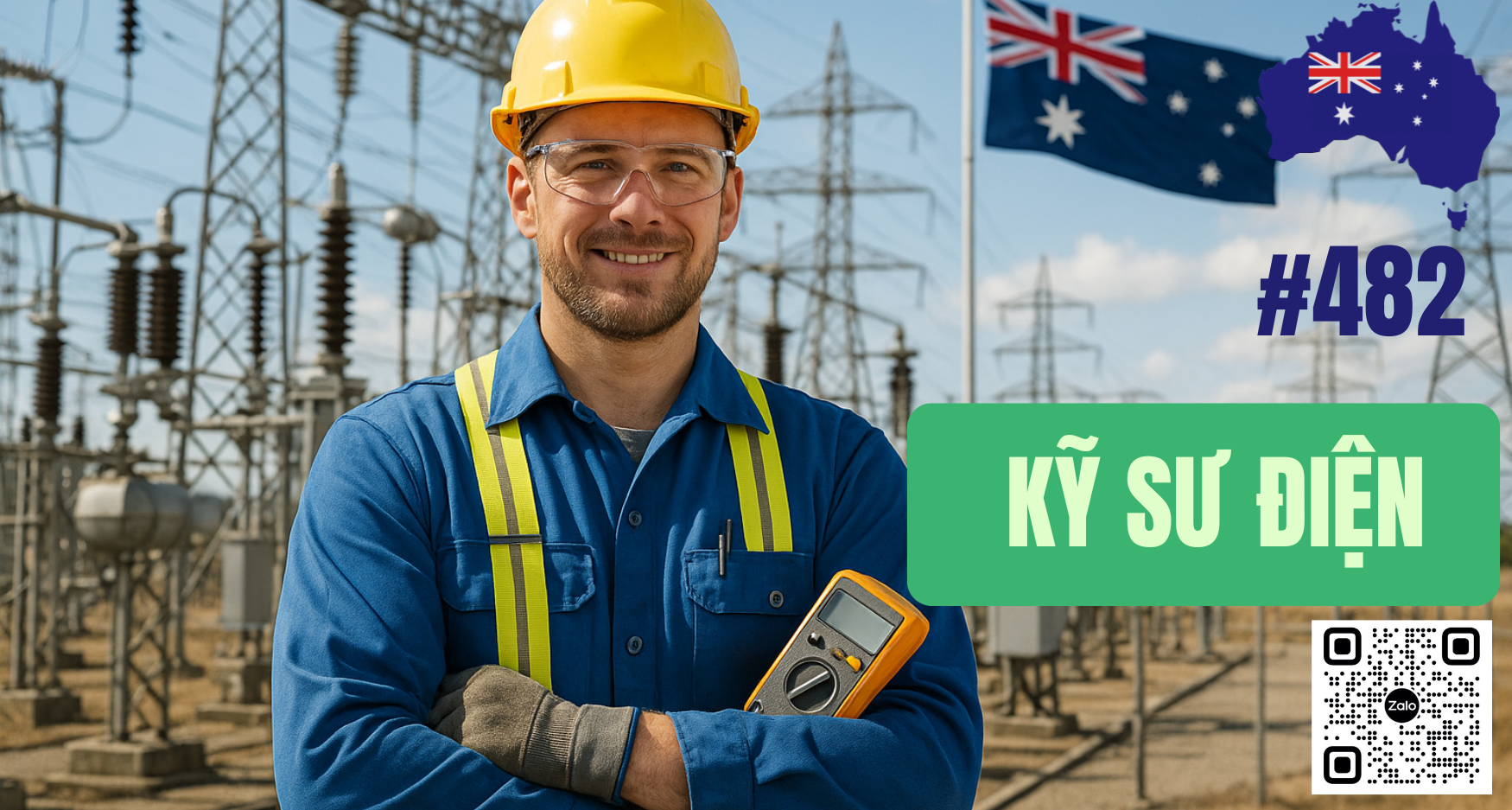 TUYỂN DỤNG – KỸ SƯ ĐIỆN CẤP CAO (Senior Electrical Engineer) LÀM VIỆC TẠI ÚC - VISA 482 TUYỂN DỤNG – KỸ SƯ ĐIỆN CẤP CAO (Senior Electrical Engineer) LÀM VIỆC TẠI ÚC - VISA 482