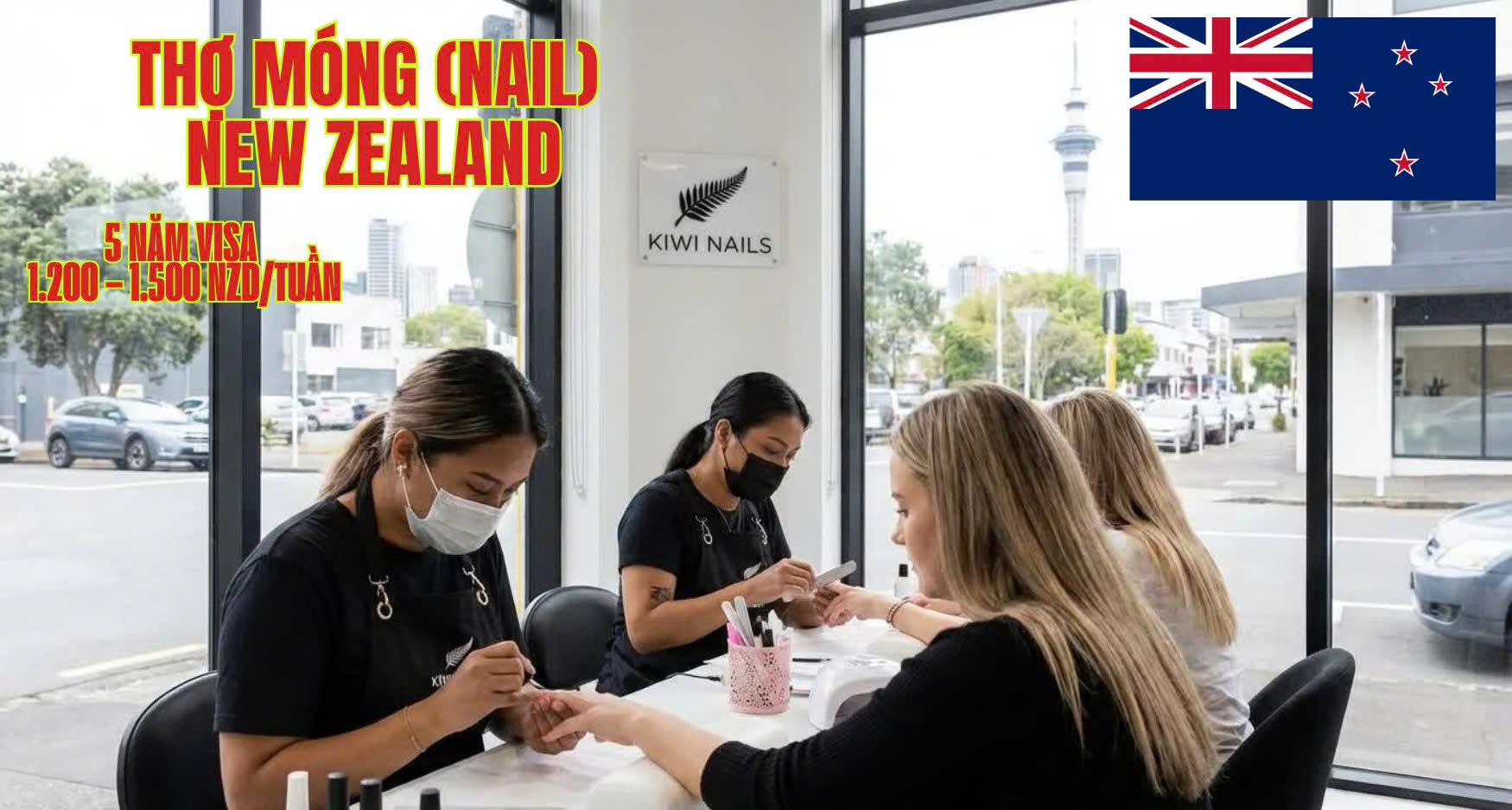 THỢ LÀM MÓNG (NAIL) TẠI NEW ZEALAND THỢ LÀM MÓNG (NAIL) TẠI NEW ZEALAND