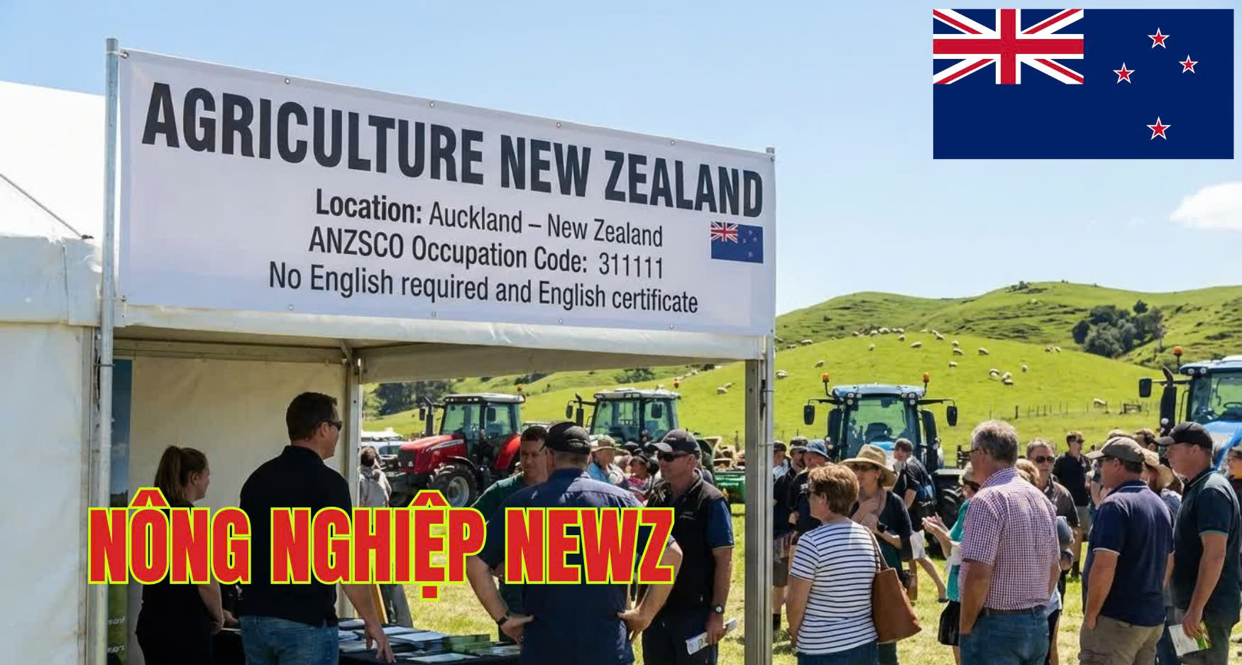 VIỆC LÀM NÔNG NGHIỆP NEW ZEALAND – LƯƠNG CAO 24–30 NZD/GIỜ VIỆC LÀM NÔNG NGHIỆP NEW ZEALAND – LƯƠNG CAO 24–30 NZD/GIỜ