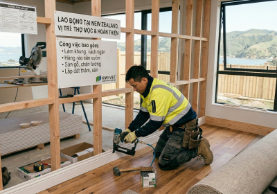 tuyển thợ mộc đi New Zealand