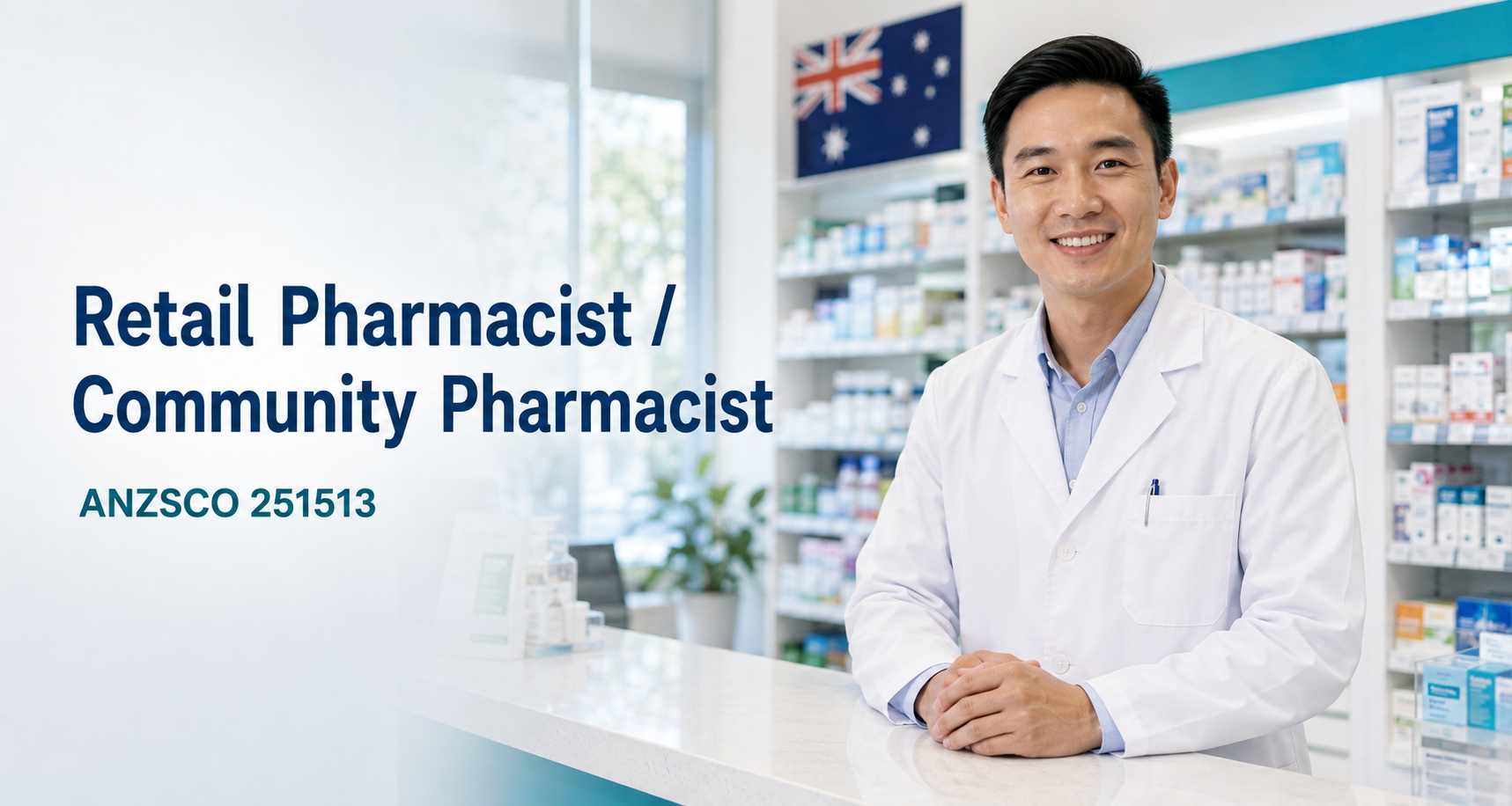 Retail Pharmacist / Community Pharmacist – ANZSCO 251513