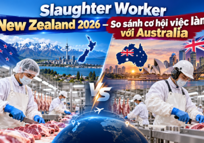 Slaughter Worker New Zealand 2026: So sánh với Úc